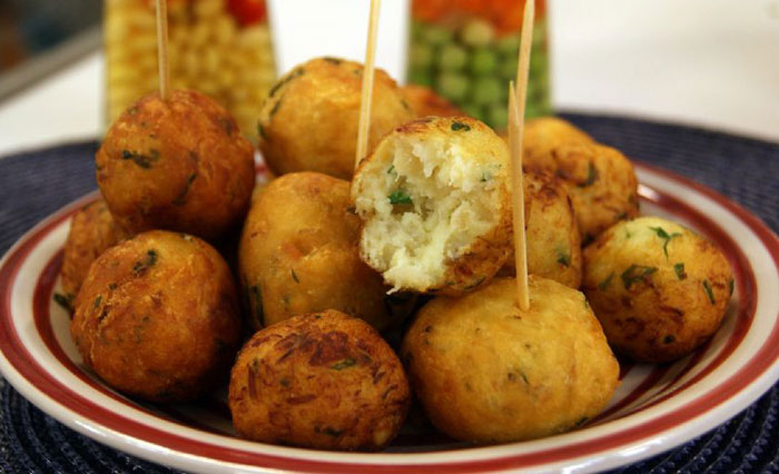 Bolinho de bacalhau tradicional faça e receba muitos elogios