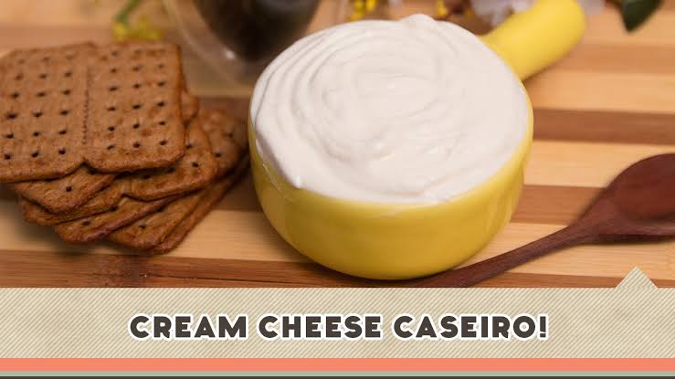 Receita de  cream cheese caseiro