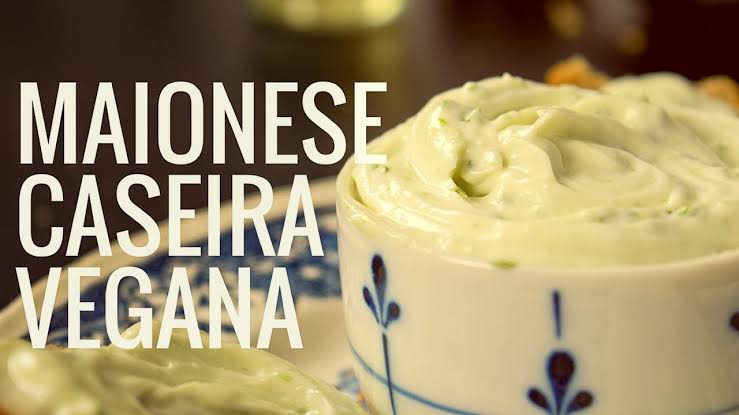 Receita de maionese vegana livre de gorduras e colesterol