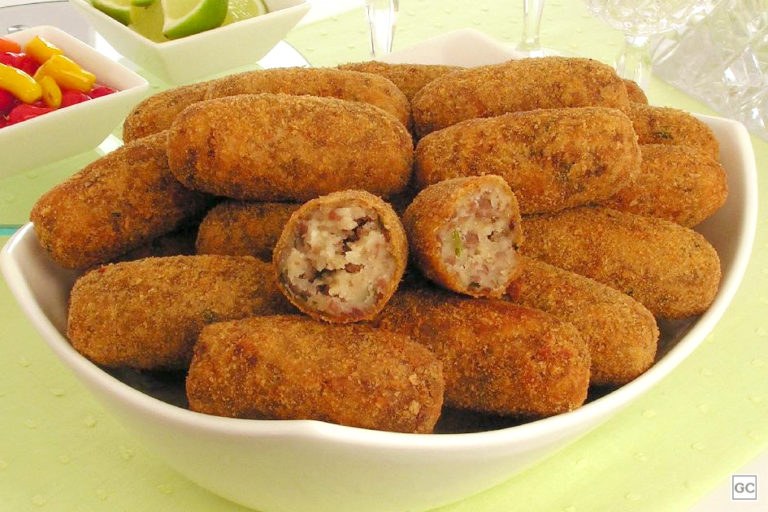 Como preparar um delicioso croquete de carne moída simples