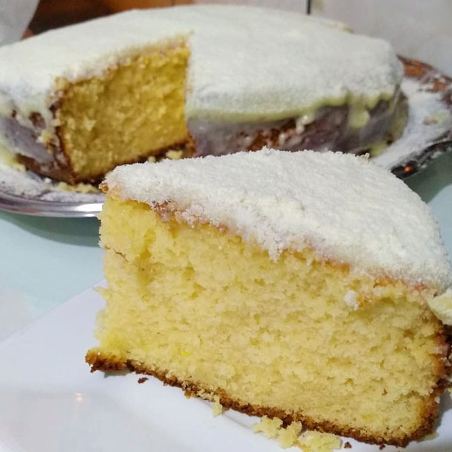 Receita de bolo de leite em pó fofinho