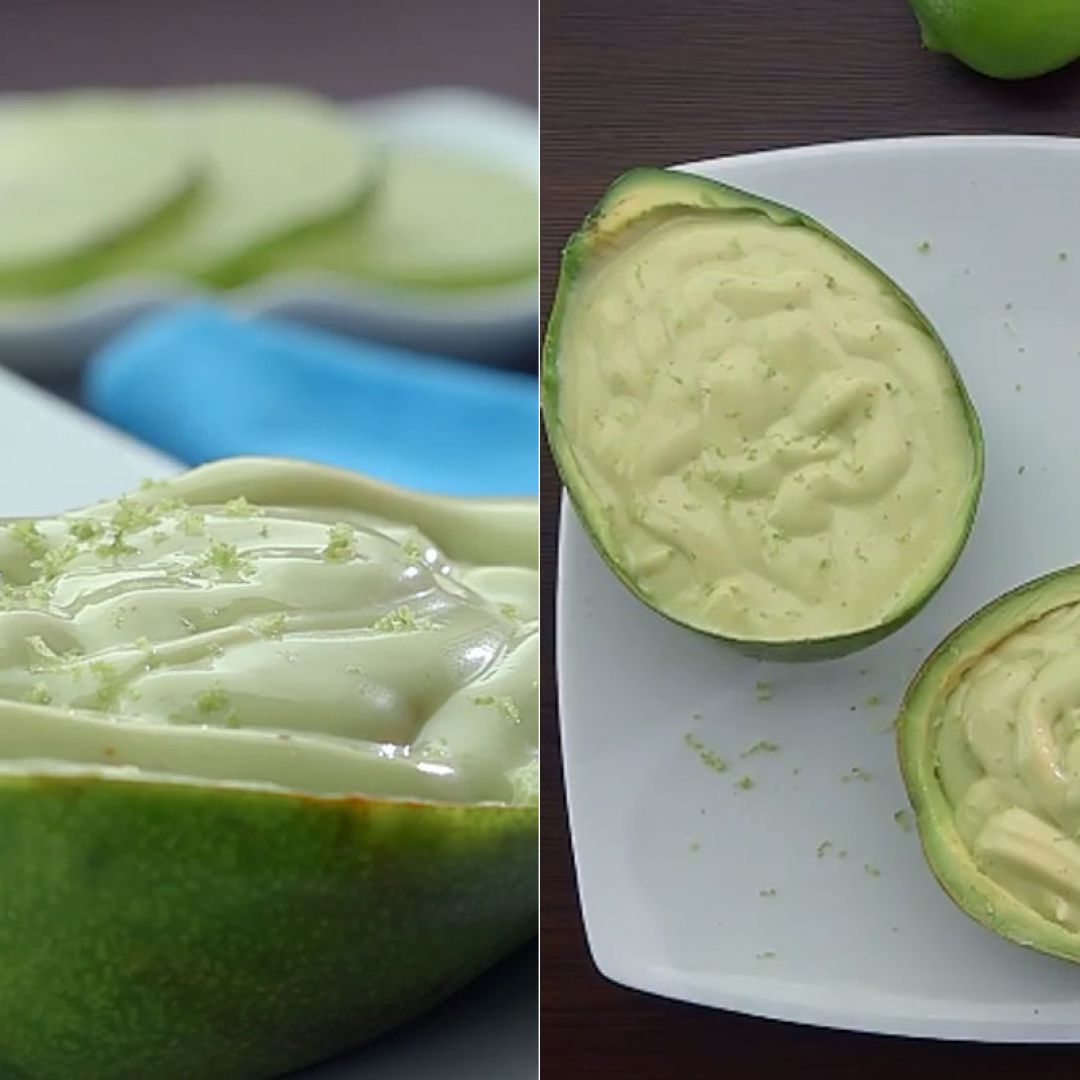 Receita de mousse de abacate que é refrescante e muito cremosa