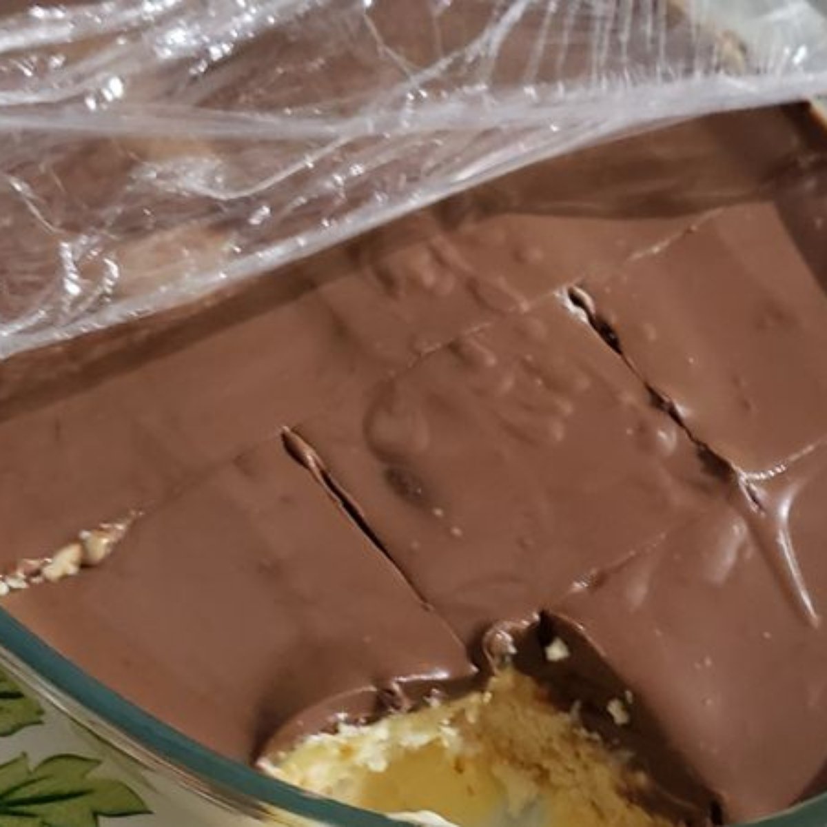 Receita de pavê com mousse de chocolate caseiro fabuloso