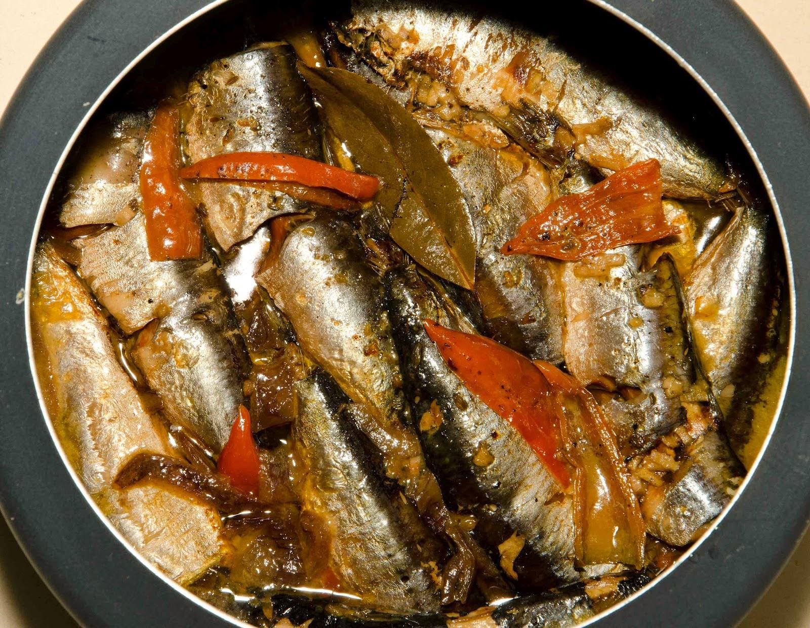 Receita de sardinha na panela de pressão