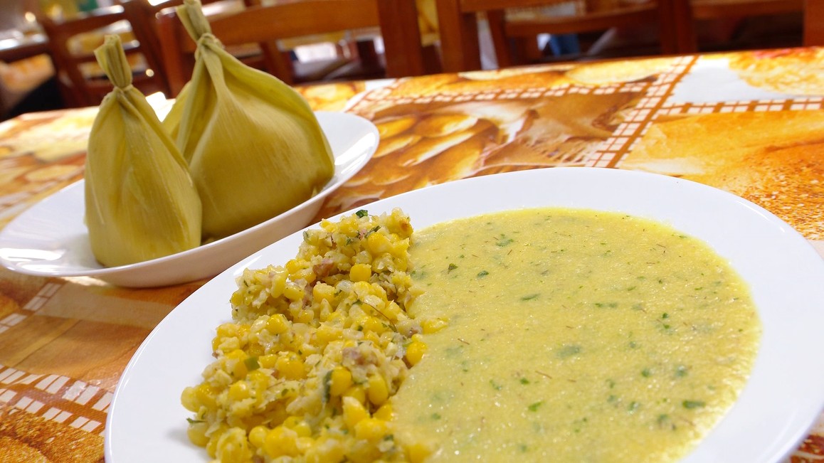 Receita de sopa de milho verde simples