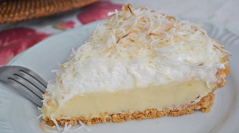 Receita de torta de coco muito fácil de fazer