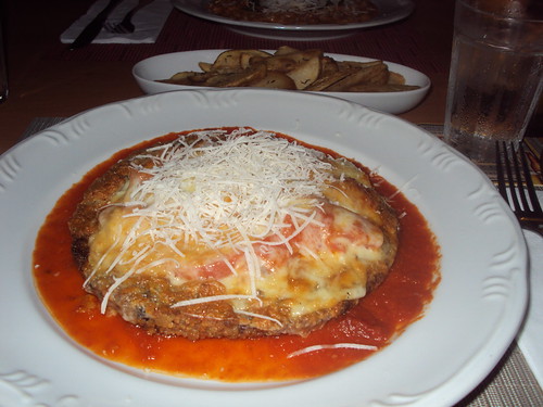 Carne de hambúrguer caseiro à parmegiana sensacional