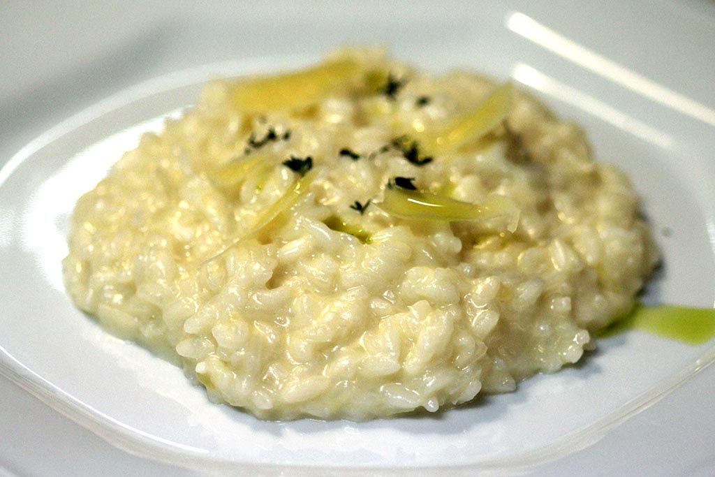 Como fazer risoto de parmesão com legumes