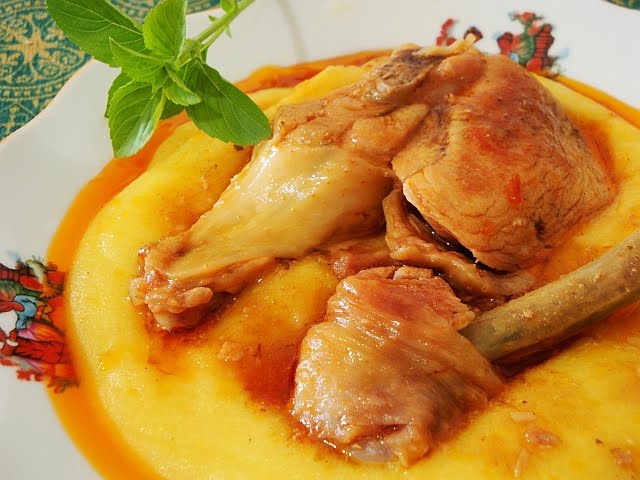 Receita de frango caipira com creme de milho