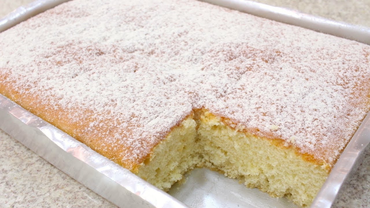 Receita de pão de ló com calda de leite condensado caseiro delicioso