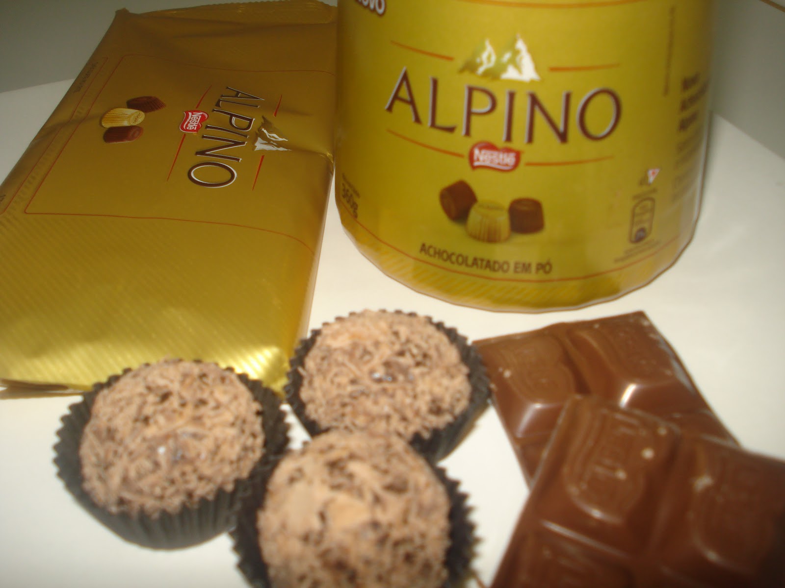 Brigadeiro alpino fácil muito pratico de fazer