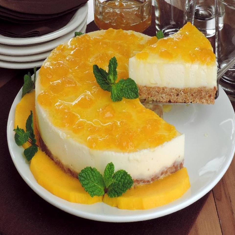 Cheesecake de manga com gostinho de quero mais