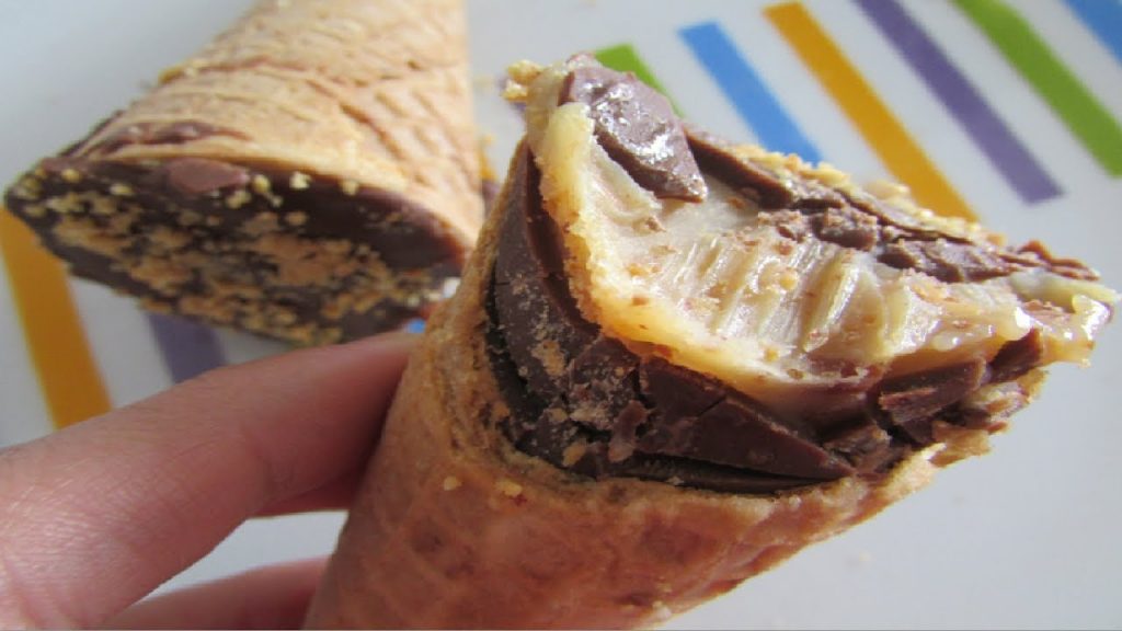 Cone trufado de doce de leite o melhor