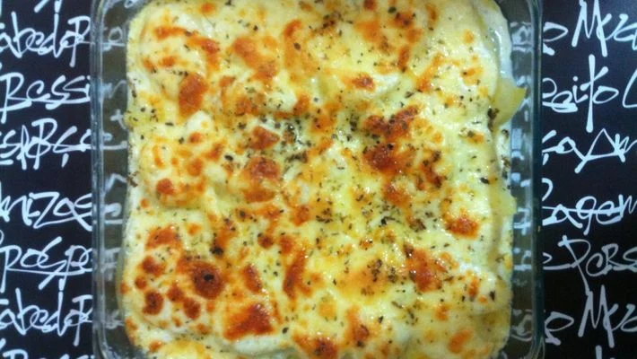 Receita de batata gratinada simples