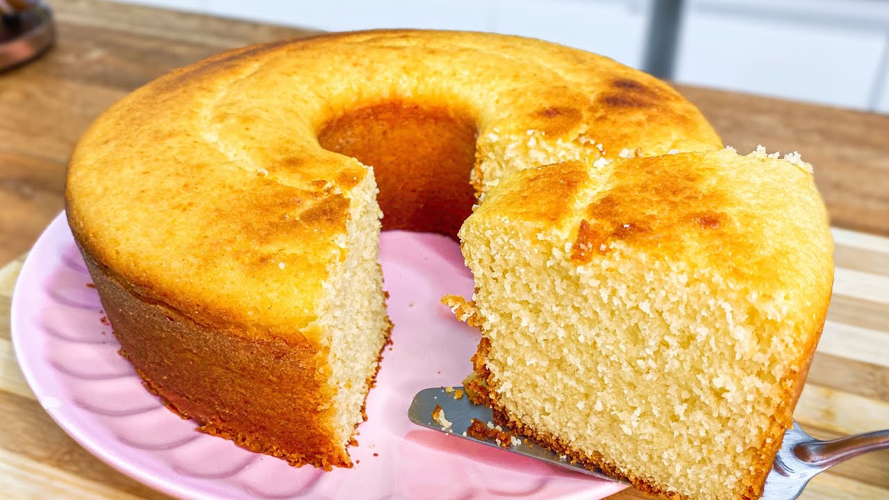 Receita de bolo de queijo de liquidificador super fácil e super fofo