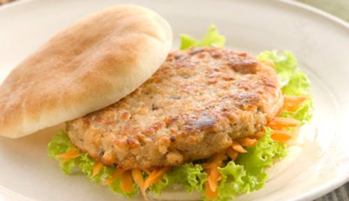 Receita deliciosa de hamburguer de soja caseiro