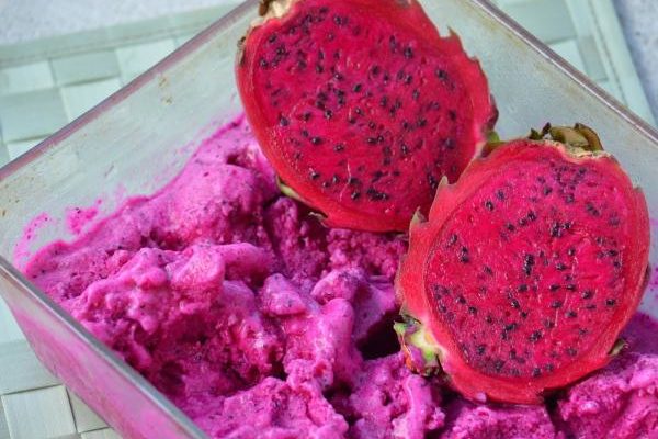 Sorvete de pitaya caseiro você vai se surpreender com esse sabor incrível