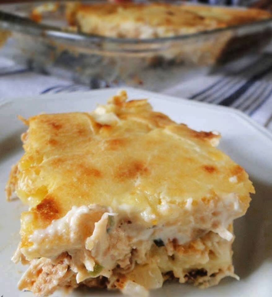 Torta cremosa de frango milho e requeijão todo especial