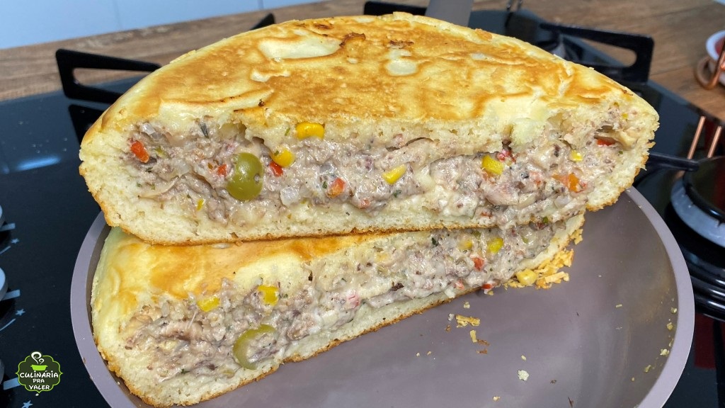 Torta de sardinha de 15 minutos maravilhosa