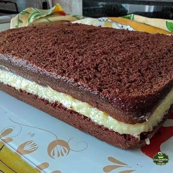 Bolo prestigio de festa caseiro molhadinho delicioso