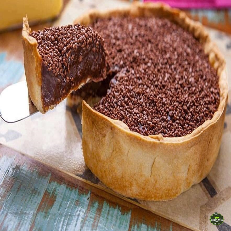 Torta de brigadeiro deliciosa