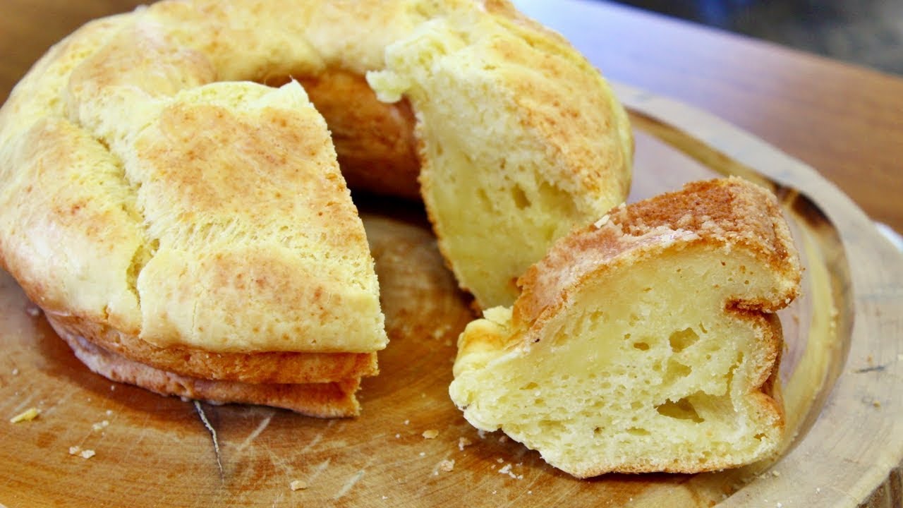 Pão de queijo de forma - muito fácil e prático de fazer