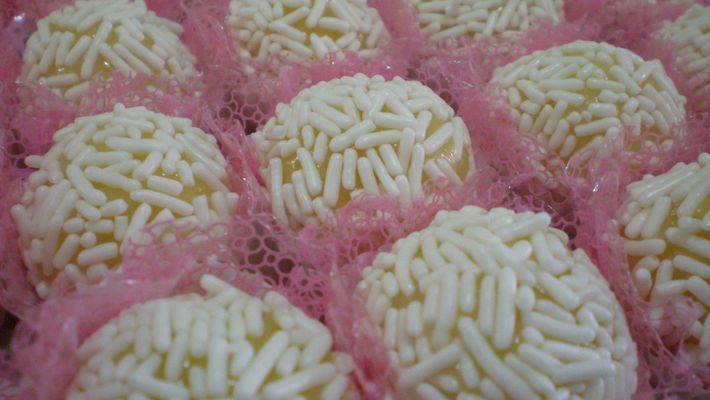 Brigadeiro branco delicioso