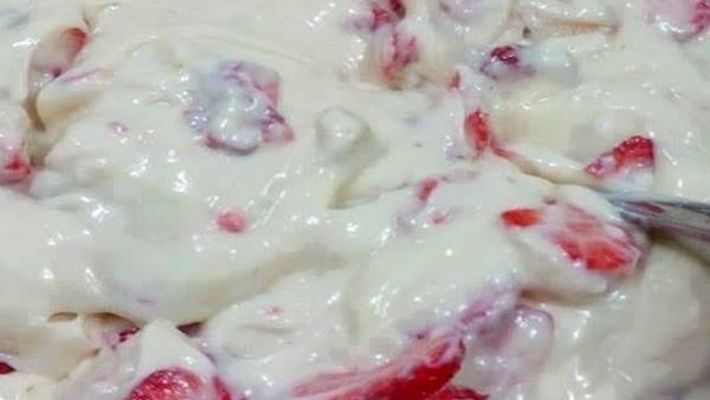 Creme suíço para recheio de bolo maravilhoso