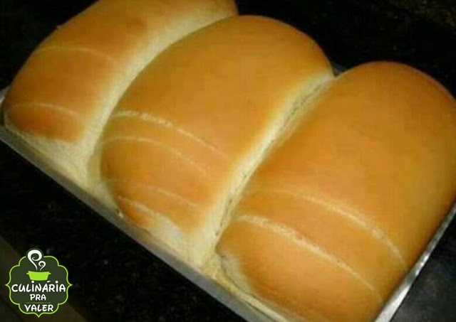 Pão caseiro sem ovos sem leite