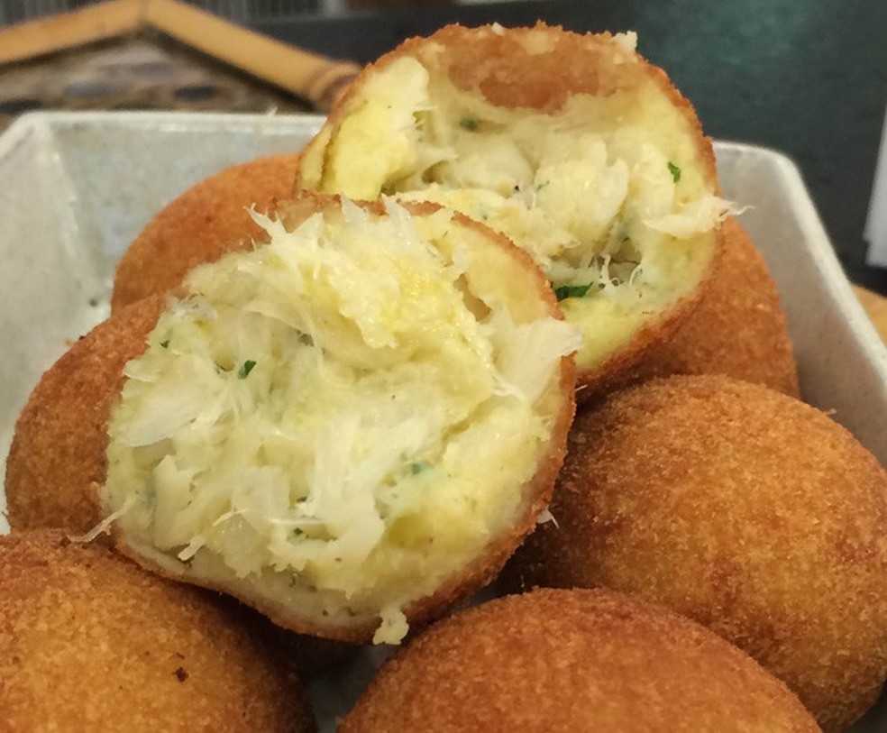 Bolinho de bacalhau para congelar facil