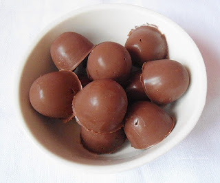 Bombons de chocolate sem glúten