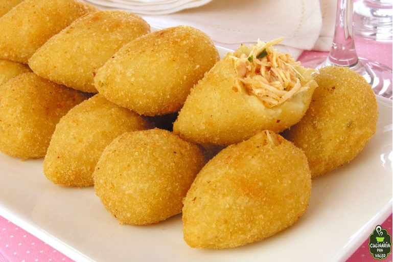 Coxinha de frango tradicional