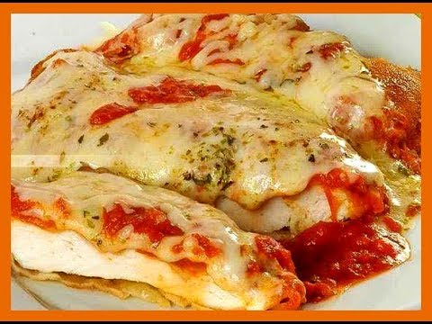 Frango à parmegiana deliciosa