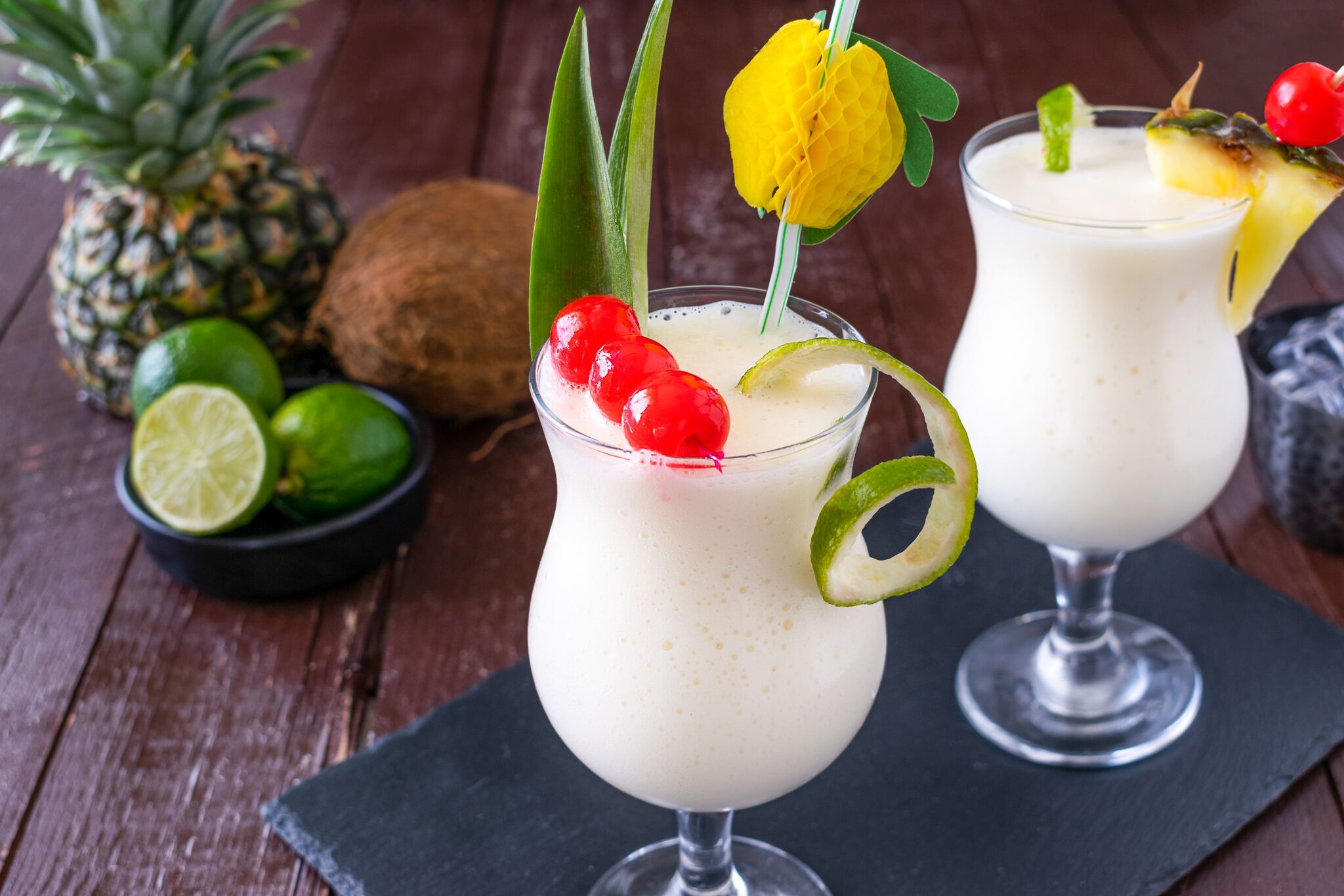 Piña colada caseira muito fácil