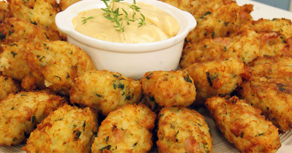 Receita de bolinho de arroz muito fácil