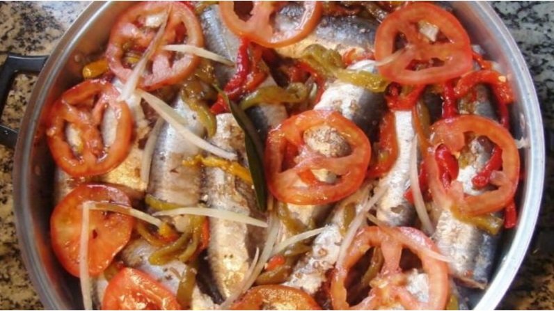 Receita maravilhosa de sardinha escabeche uma delícia