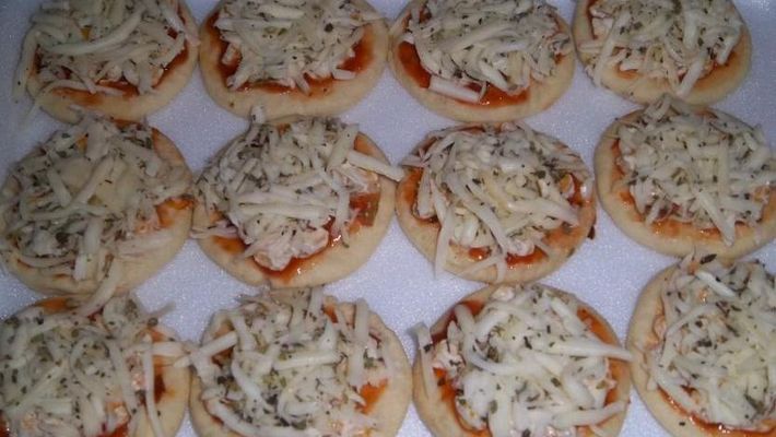 Mini pizza deliciosa