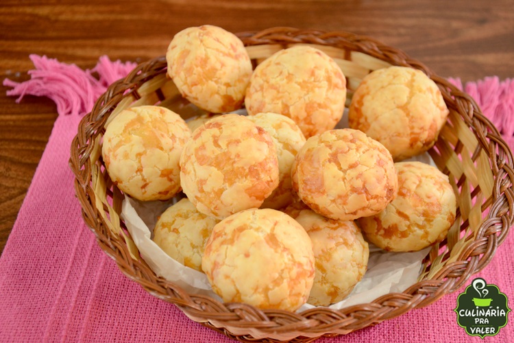 Pão de queijo com 3 ingredientes